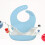 Adjustable Baby Silicone Bib Stain Proof 2