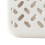 Wall Mounted Plastic Bedside Storage Rack 19x11x19cm White/Gray 7