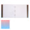 3Stk Mehrfarbiges Selbstklebendes Scrapbook Mit 3-Ring-Binder 1