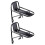 2Pièces Rack Métal Noir Pour Randonnée Usage 1