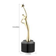 3Pièces Coupes Trophées Dorées Durables Pour Récompenses Jeux