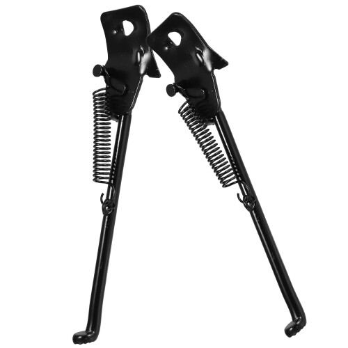 10Pièces Béquilles Enfants Métal Noir Support Stable Réglable