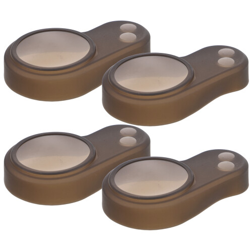 8Pièces Écran Compteur Silicone Noir Pour Scooter Électrique