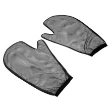 4Pairs Black Protective Bee Gloves for Men Durable Beekeeper Mitts