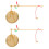4Pcs Compact Copper Scale Traditional Herb & Baking Precision Weighing 1