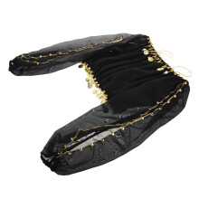 2Pièces Performance Danse Femme Noir Longues En Chiffon