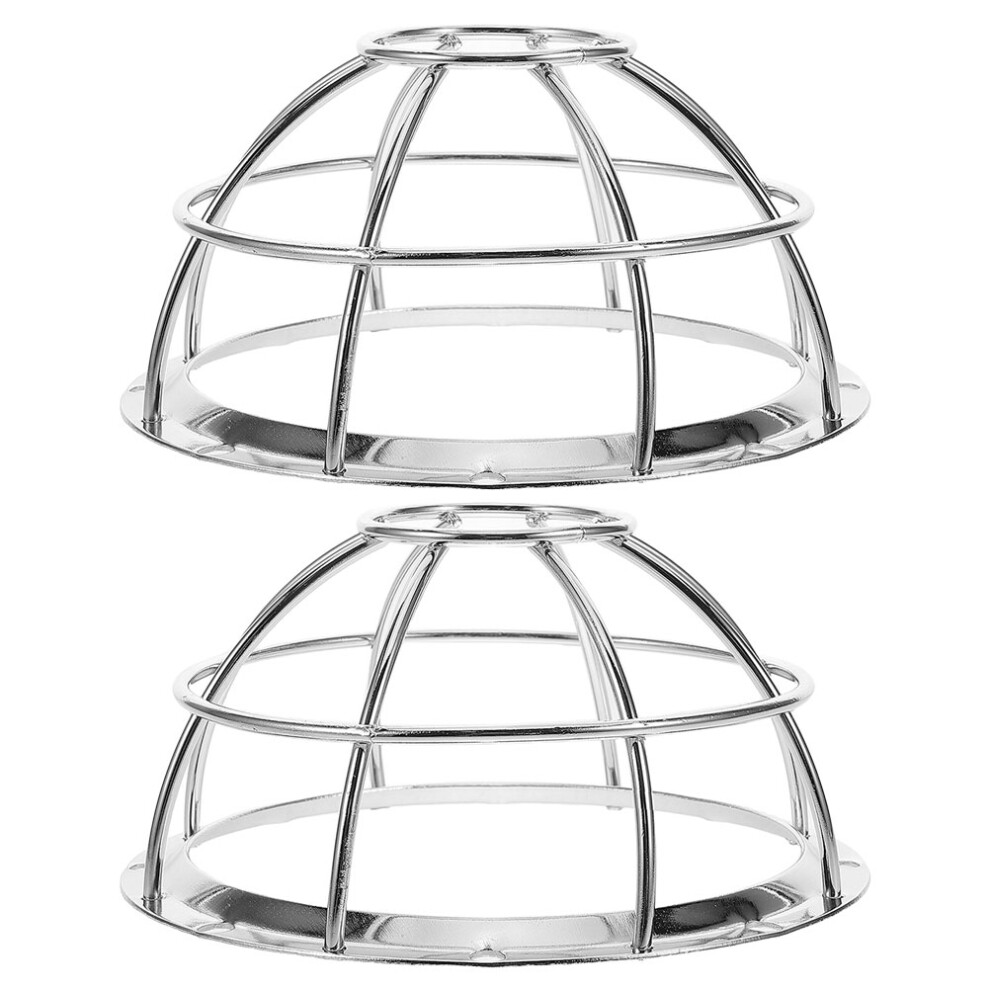 8Pcs Hardwearing Silver Fire Sprinkler Head Cage Reusable Safety Guard 3644067480756
