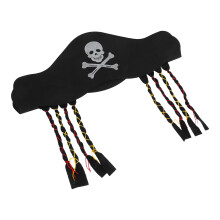 Pirate Costume Hat Braided Eva Soft Material for Themed Events
