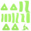 2Sets Light Green Plastic Ceramic Tools Pottery Crafting Kit 1