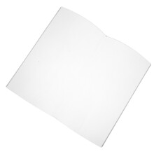 4Pcs Fan Design Clear Acrylic Paperweights Portable Desk Book Holders