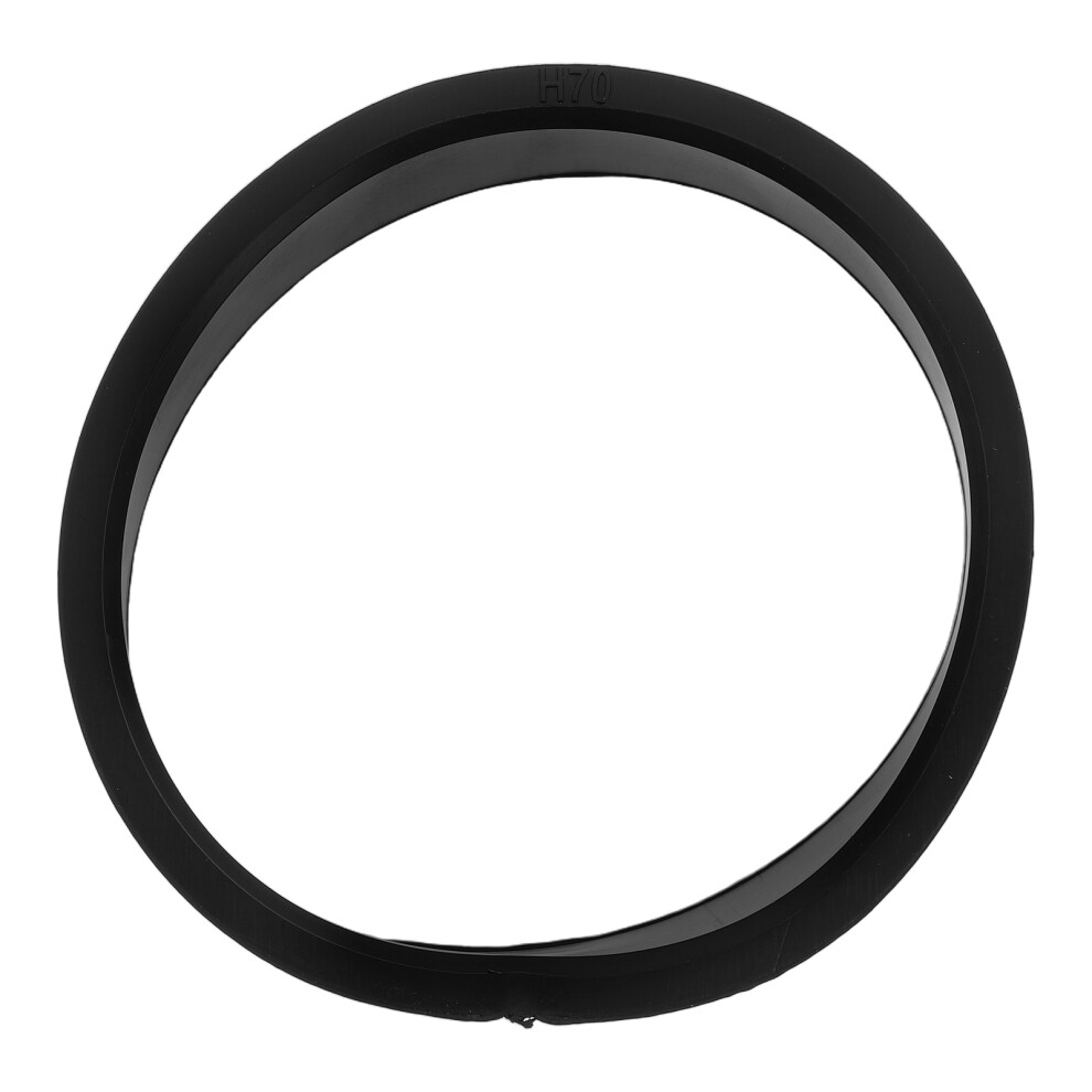 2Pcs Car Use Rubber Intake Filter Rings For Diameter Conversion Black 3643202944146