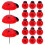 60Pcs Ladybug Thumb Tacks - Sturdy Plastic Push Pins for Home Office 1
