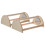 3Pcs Khaki Wooden Chicken Perch Stand for Indoor Outdoor Brooder Use 1