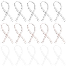 60Pcs Assorted Color Nylon Strip Lashes for Dolls Long False Eyelashes