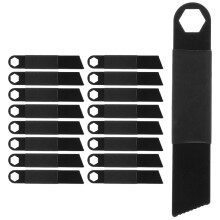 75Pcs Black Stainless Steel Fire Starter for Camping Survival