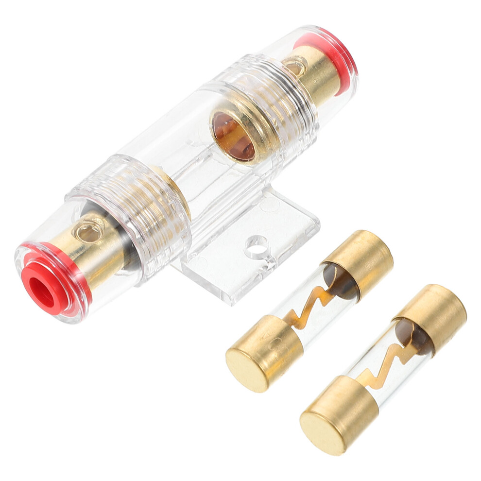 5Pcs 30A Car Audio Inline Fuse Holder Pc+Zinc Alloy Multi Color 3643339795703
