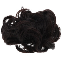 5Stk Schwarze Bun Clips Kunststoff Haarnetz Für Damen Frisur
