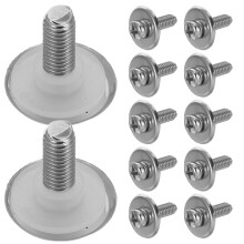 120Sets Topfdeckel -Set M5 Silikon Dichtung Bunt