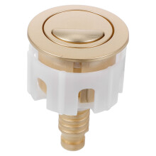 4Stk Toilettentaster Gold ABS - Komfortabler Druckknopf, Universal