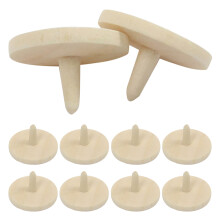 30Stk Golfball Ausrichtung Marker Holz Für Outdoor Khaki