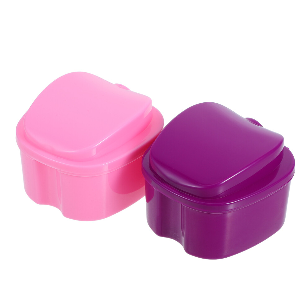 Iplusmile 3Pcs Firm Pp Storage Case Portable Assorted Color Box