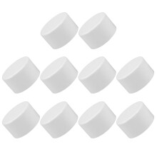 30Stk Weiß PVC Endkappen Für Rohre – Stabile Rohrstopfen Für Sanitär