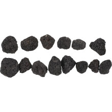 5Stk Schwarze Vulkansteine Für Pflanzen Und Aquarium Naturstein