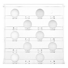 2Stk Golfball Display Case Mit Elegantem Design Für Golf Zubehör
