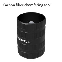 LEBYCLE MTB Road Bike Tube-End Chamfering Tool for Carbon Fiber Pipes Bicycle Aluminum Alloy Heavy Duty Deburring Deflash Tool