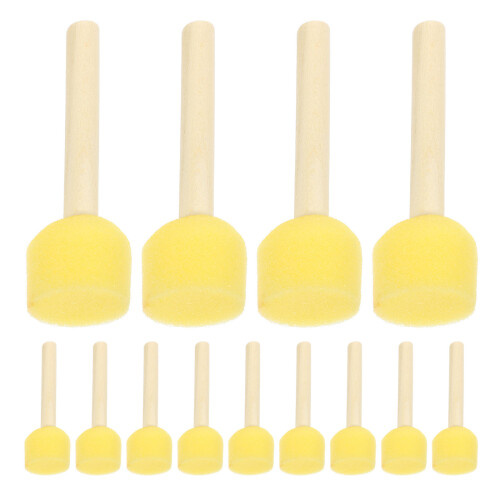 90Stk Mit Holzgriff Für Kinder Und Basteln