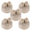 15Pcs Compact Co2 Generator Bottle Caps Beige ABS Tightening Design 1