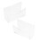 4Stk Acryl Briefhalter Postkartenhalter Transparent Organizer Für Büro 1