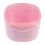 2Stk Orthodontische Retainer Box Aus Robustem Stk Material Rosa 1