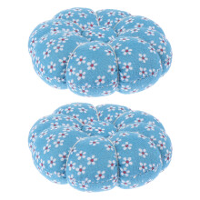 4Stk Blaufarbenes Nadelkissen Baumwolle Retro Stil Für