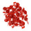 60Pièces Mini Drapeaux Rouges En Plastique Pour Création DIY Décor 1