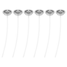 30Pcs Durable Silver Spray Paint Nozzles for DIY Home and Auto Repair