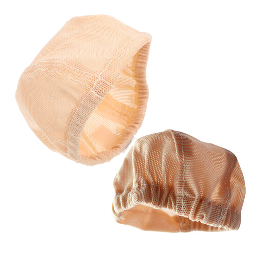 6Pièces Filets Perruque Résille Khaki , Multi Styles DIY Facile