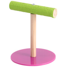 3Pcs Bird Climbing Stand with Parrot Food Bowl Rack