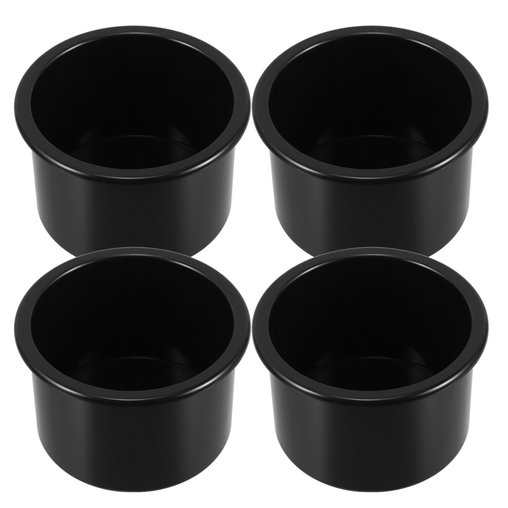 8Pcs Plastic Car Cup Holder Replacement Inserts For Sofa Boats Black 3644067430133