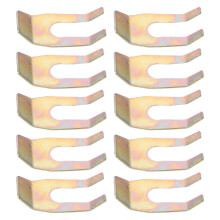 40Pcs Durable Alloy Car Hose Clamp Clips for Brake Lines & Cables