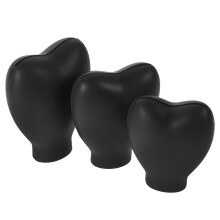 12Pcs Heart Shaped Silicone Brush Covers Reusable Makeup Protection