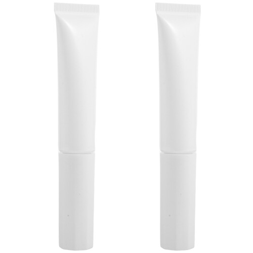 6Pcs Travel Size Plastic Tubes with Applicator Tip for Makeup Remover