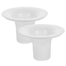 4Stk Universal Wasserdispenser Basis Sitz Weiß PP Ersatzteil Schützt