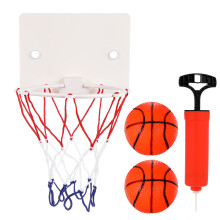 4Sets ABS Wand-Basketballset Kinderfreundlich Mit Saugnapf