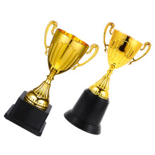 4Stk Mini Gold Pokale Stabiler Für Schul- Und Sportpreise