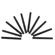 30Stk Praktische Schwarze Kosmetik- & Nagelölstifte Aus Langlebigem PP