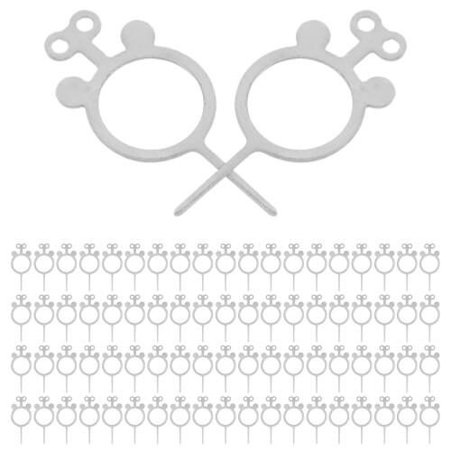 2000Pcs Silver Sim Card Ejector Pin Stainless Steel Phone Removal Tool