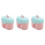 3Stk Milchpulverspender Pink Bruchsicherem PP Material 6