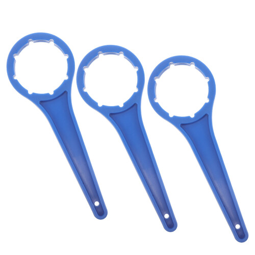 12Pcs Stable Plastic Drum Lid Opener Blue Bucket Cap Removing Tool