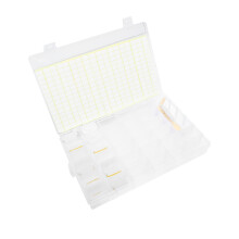 2Sets DIY Sewing Storage Box White with Embroidery Bobbin Winder Kit